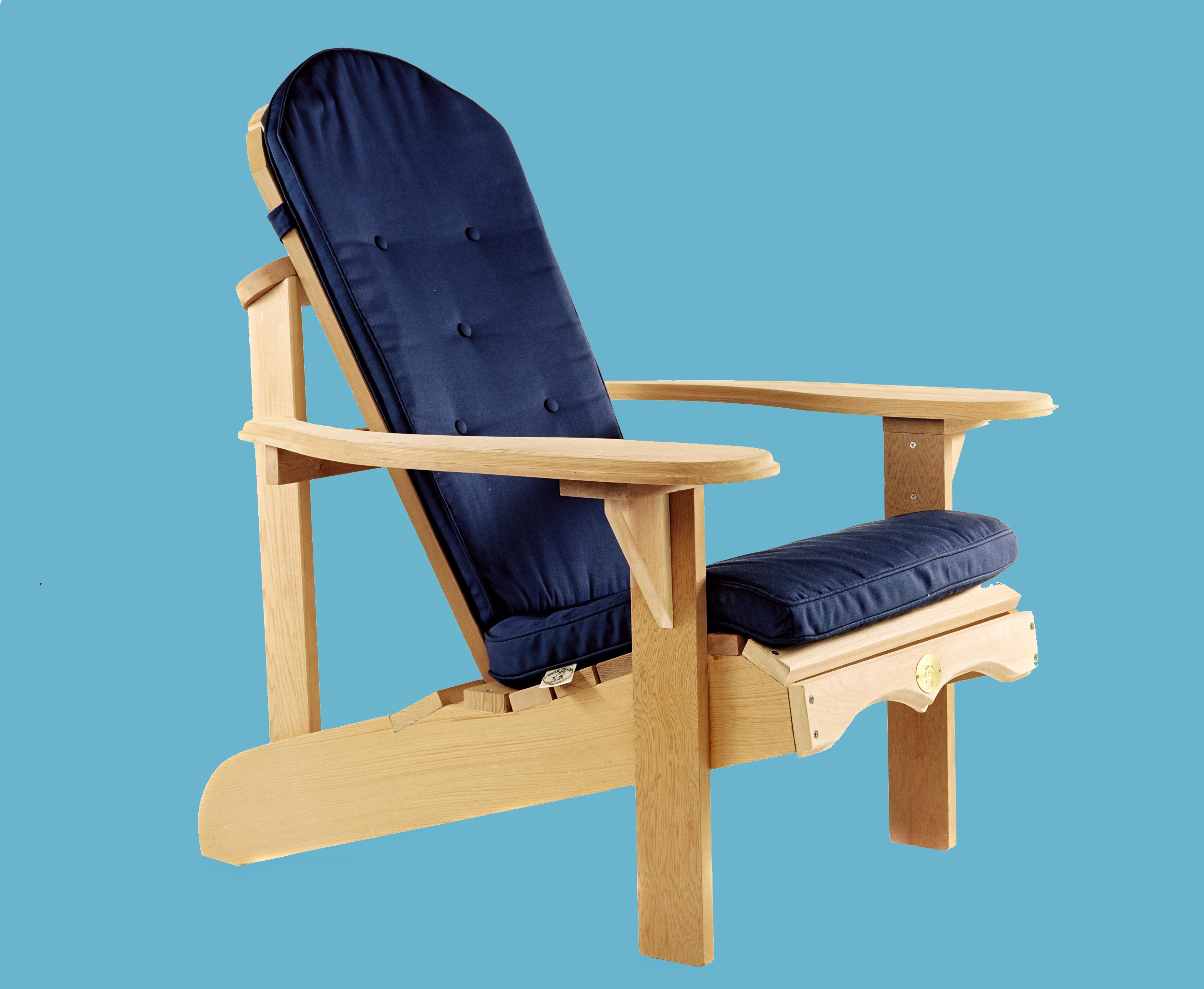 Top Qualitätskissen für den originalen Bear Chair „blau“